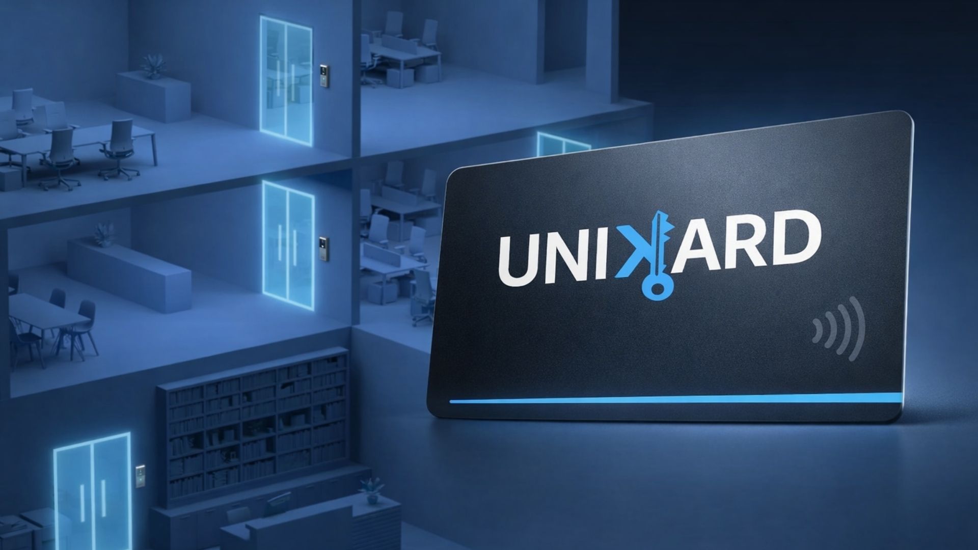 Controllo accessi porte con NFC UniKard